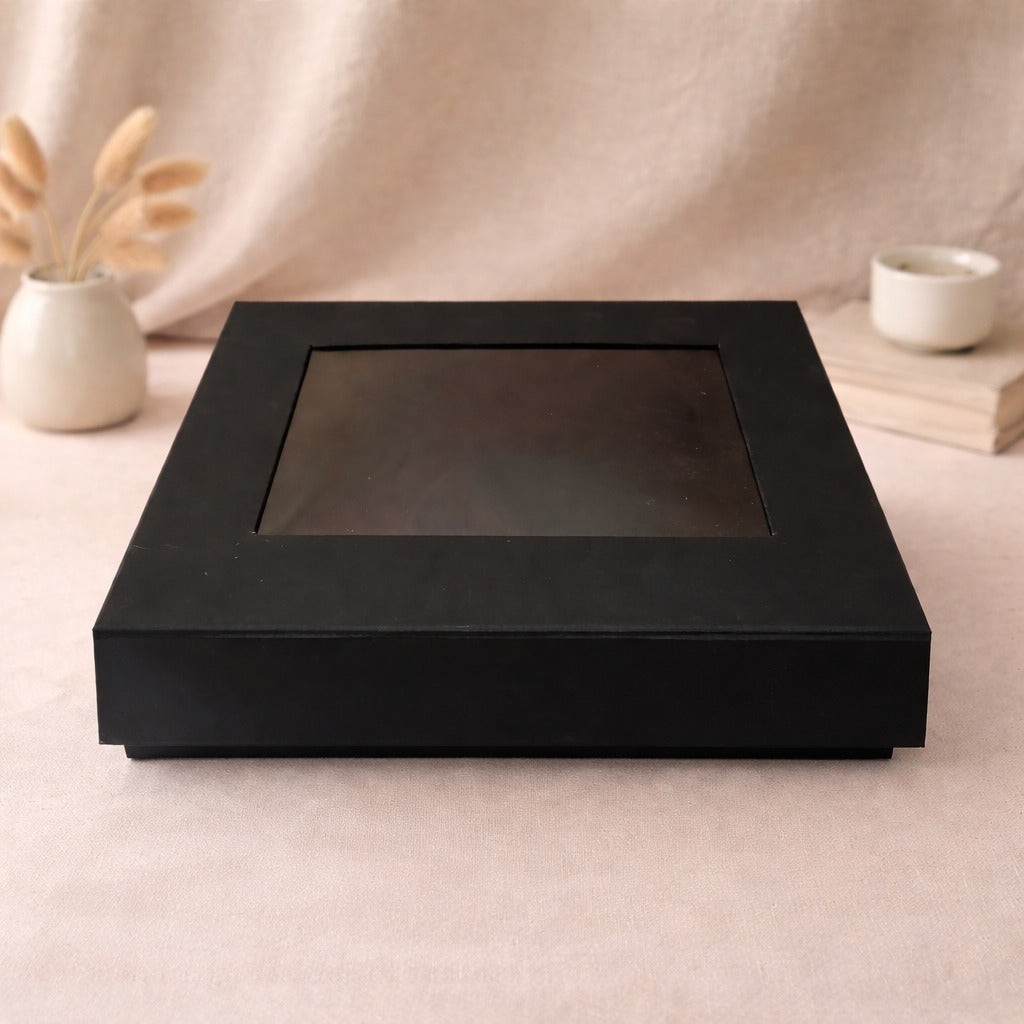 Matte Black Magnetic Closure Gift Box