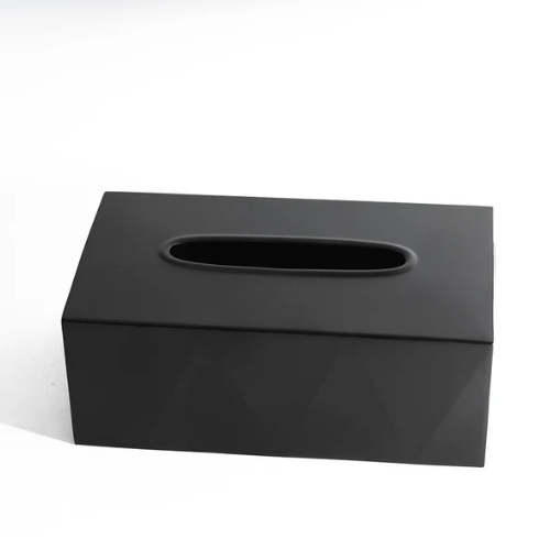 DUKE TISSUE BOX COVER - BLACK
