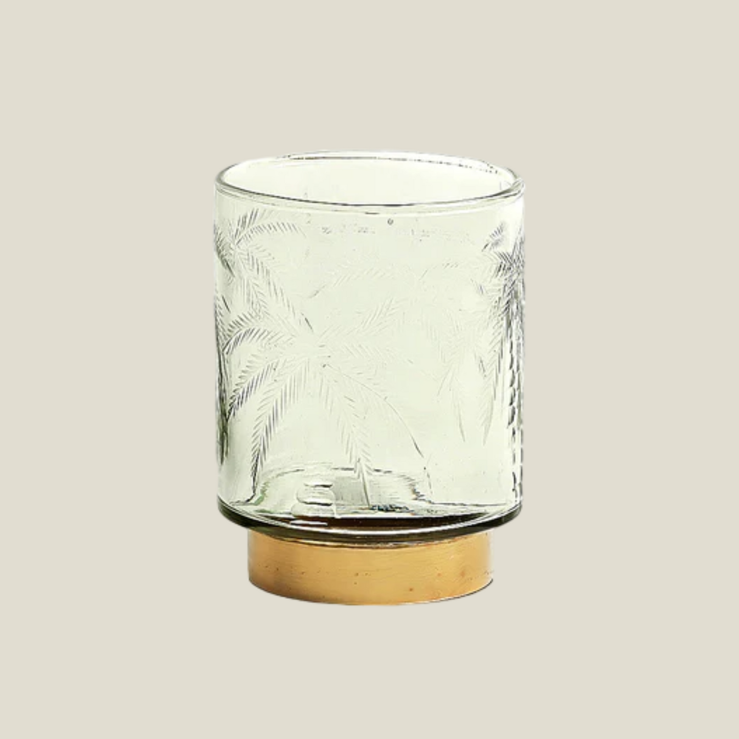 Palm Glass Hurricane - Smoke