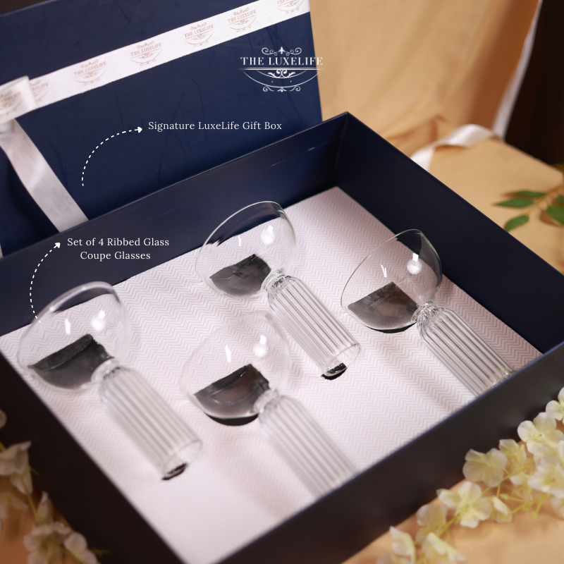 The LuxeLife Crystal Coupe Set
