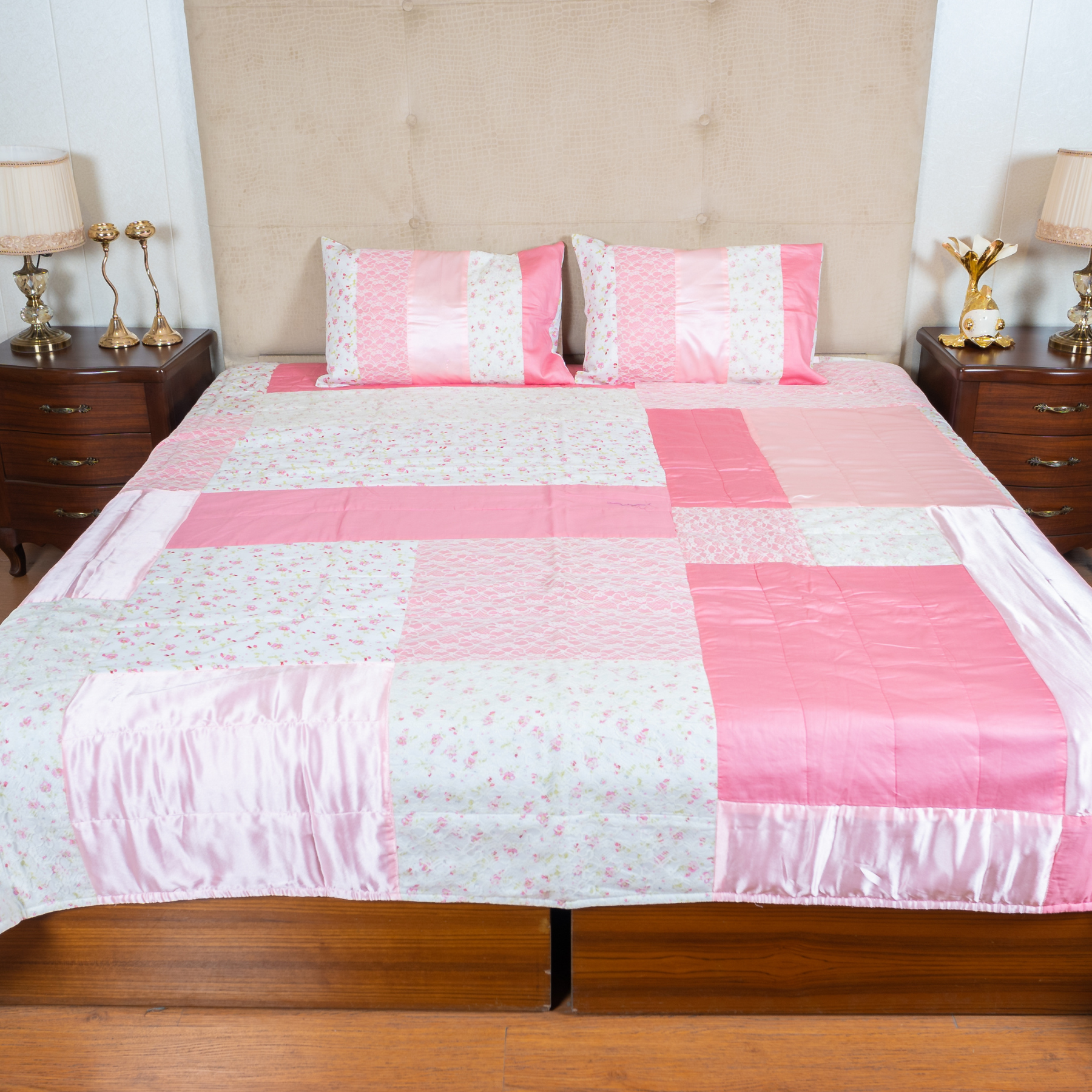 The LuxeLife Silk Bedcover