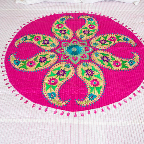 The LuxeLife Mandala Bedcover