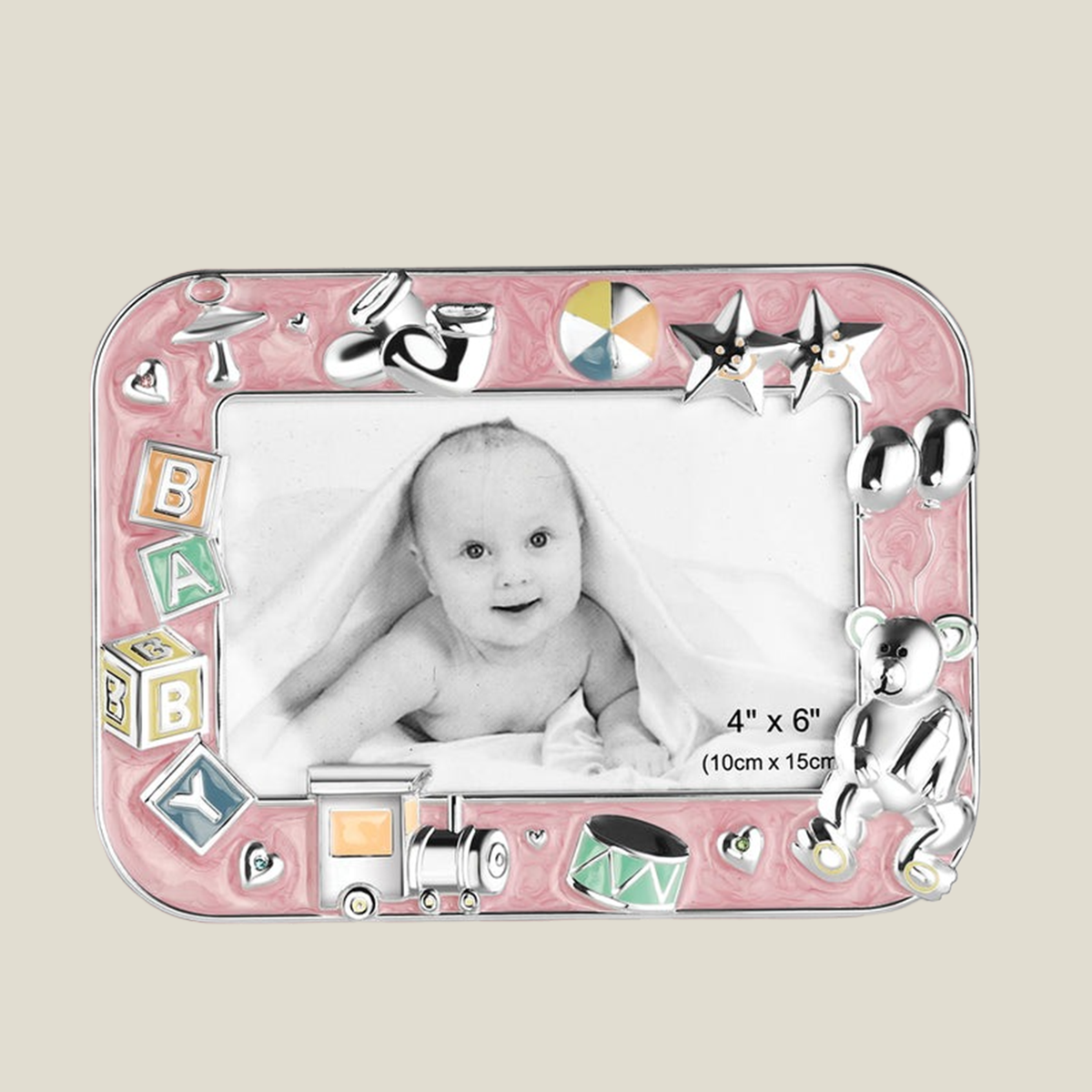 Baby Photo Frame Pink