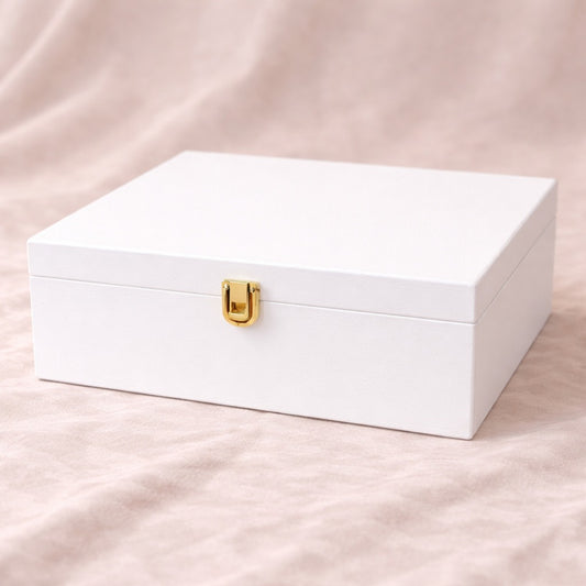 Pearl White Signature Storage Box