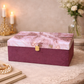 Plum Marble Luxe Keepsake Box