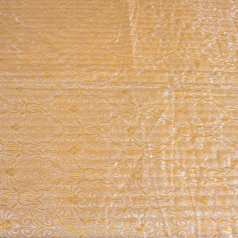 The LuxeLife Golden Silk Bedcover