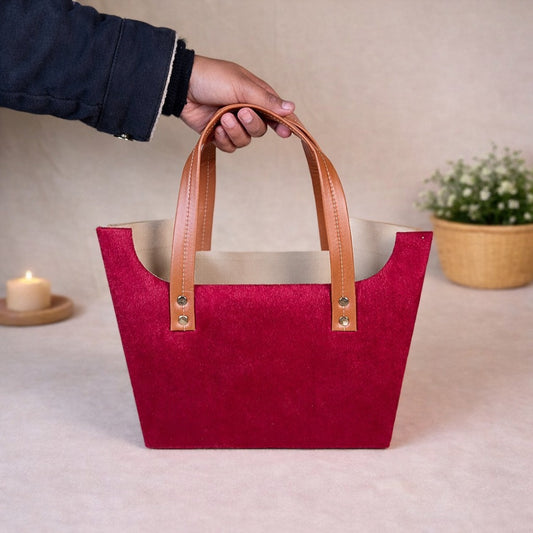 Ruby Royale Velvet Gift Basket