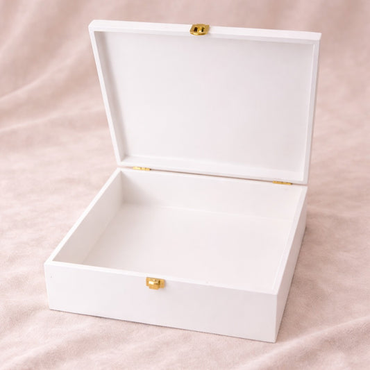 Pearl White Signature Storage Box