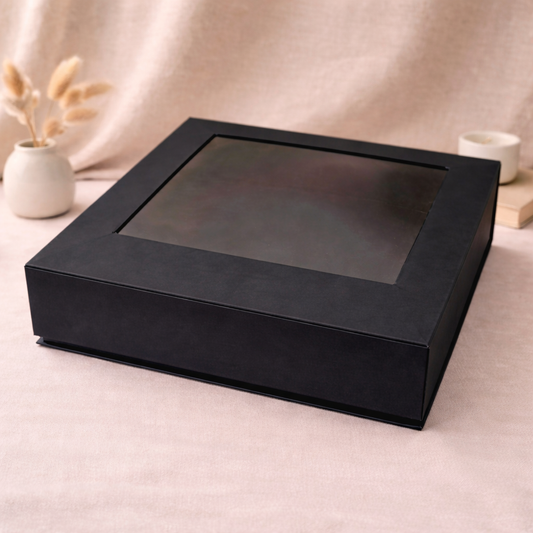 Matte Black Magnetic Closure Gift Box