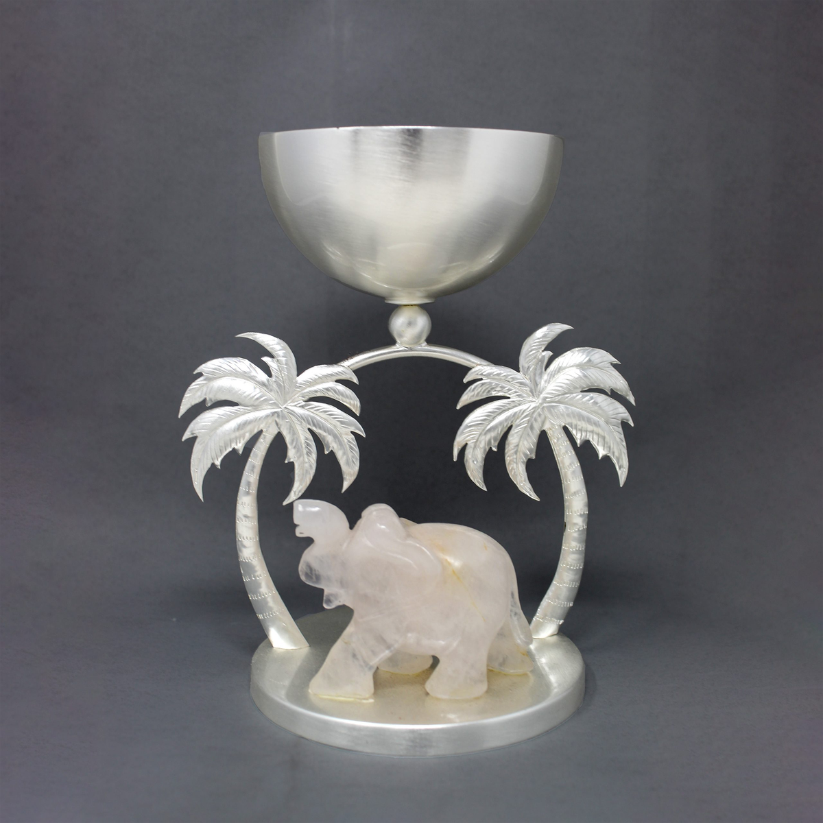 Elephant Palm Tree Bowl
