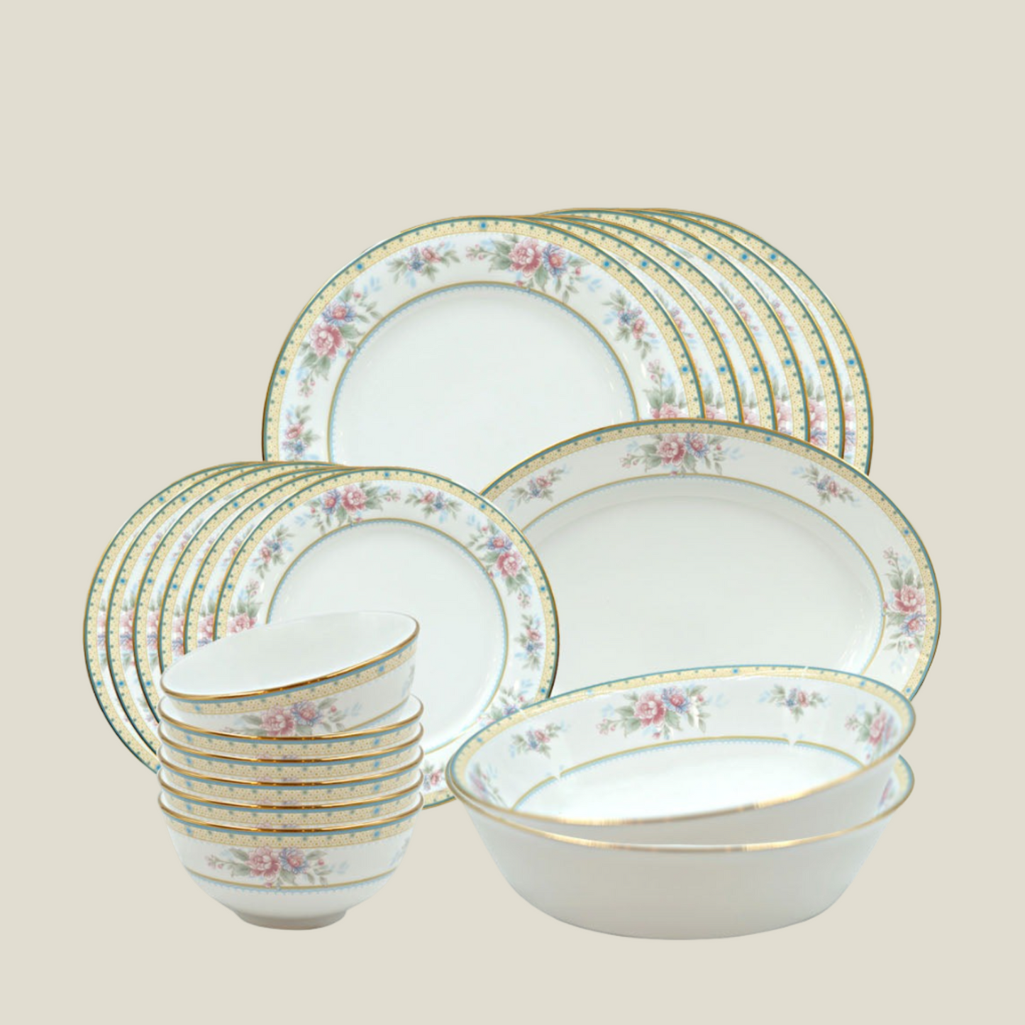 Flourishing Mdw-21 Pcs Dinner Set