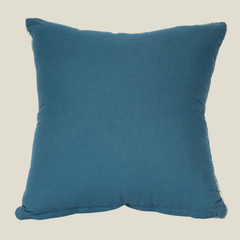 The Luxelife Blue & White Handwoven Cushion Covers