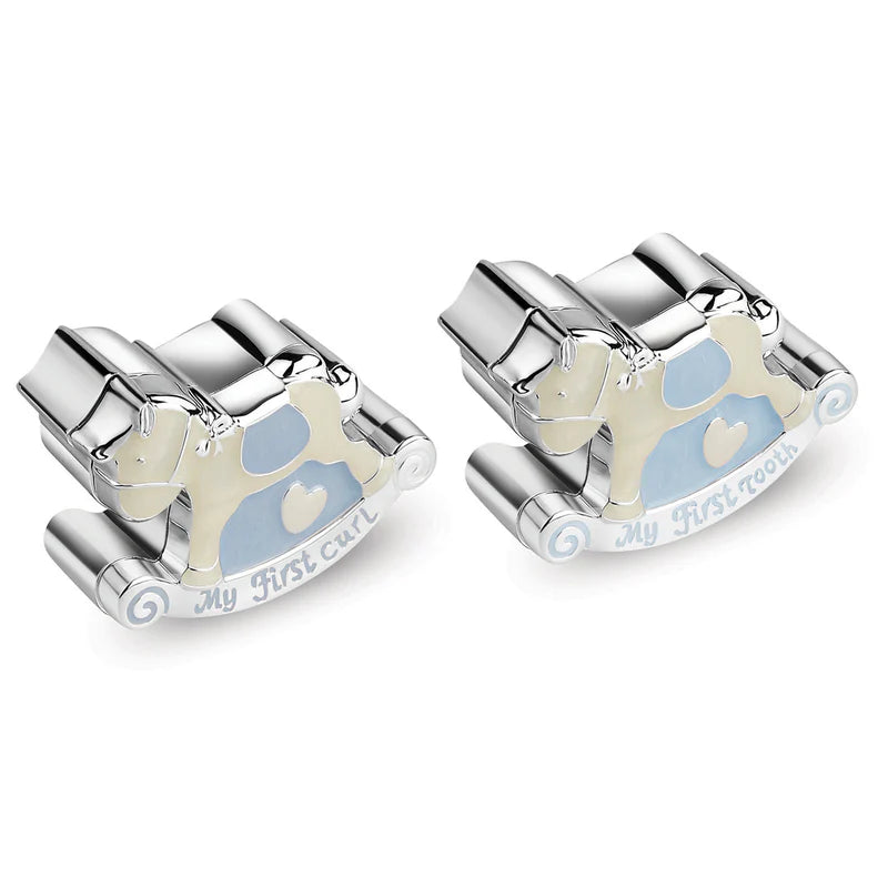 Rocking Horse Tooth & Curl Box Blue