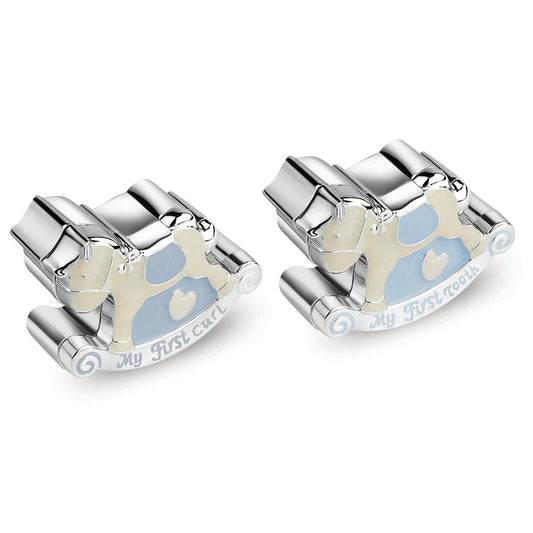 Rocking Horse Tooth & Curl Box Blue