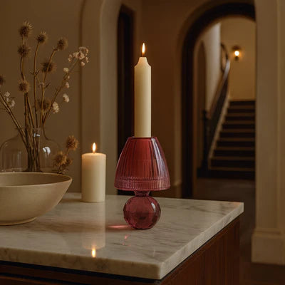 CRYSTAL CANDLE HOLDER