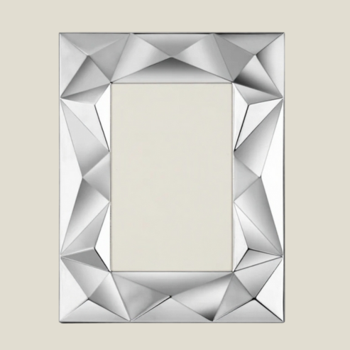 Abstract Photoframe Silver