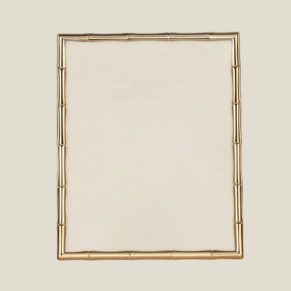 Bamboo Desgin Photoframe Gold