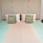 The LuxeLife Multicolor Shaded Quilted Bedcover