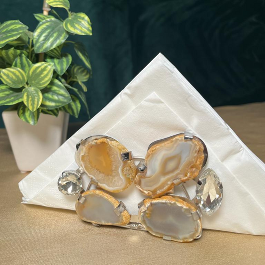 The LuxeLife Stone Tissue Holder