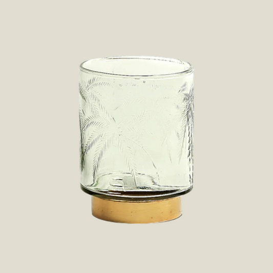 Palm Glass Hurricane - Smoke