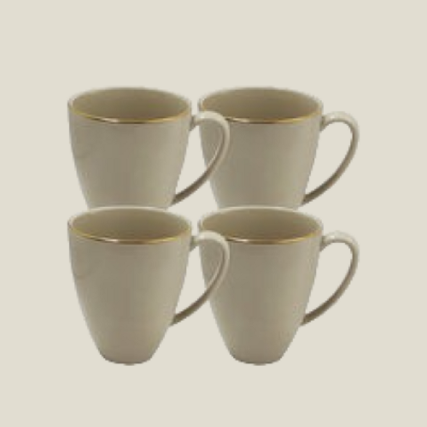 Provence Taupe-4 Pcs Mug