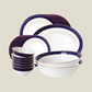 Lazurite Gold-21 Pcs Dinner Set