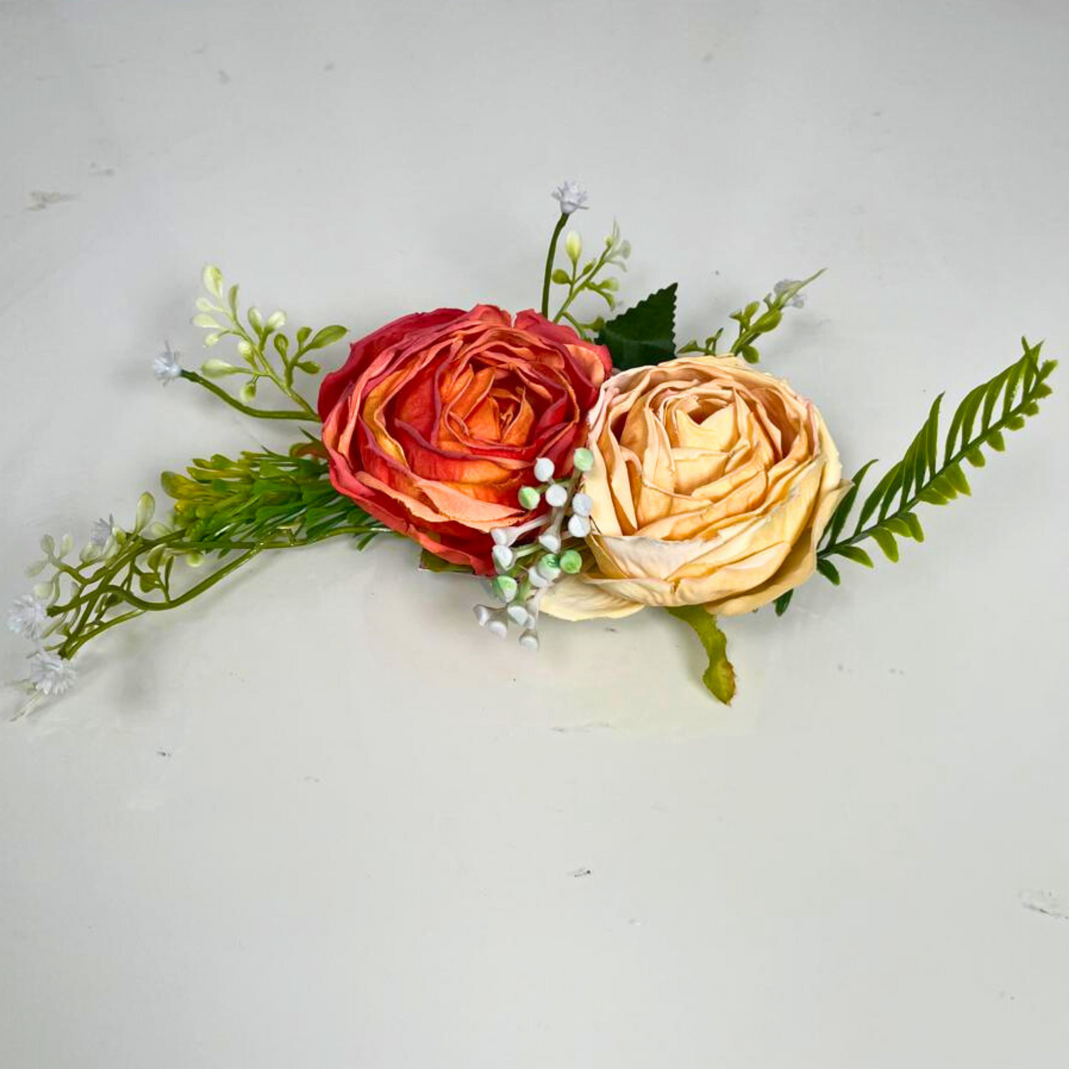 floral bunches or gift bows