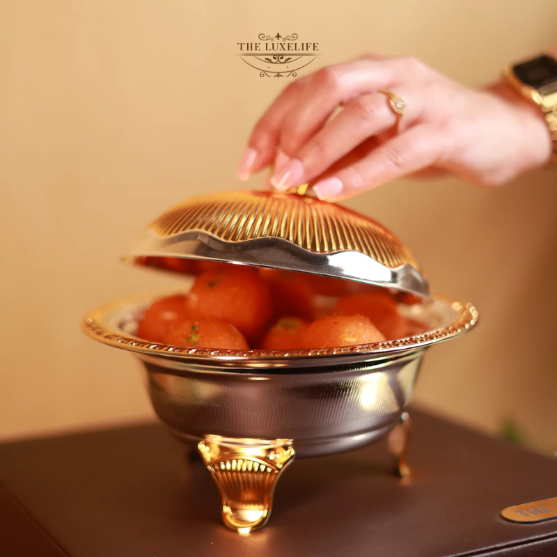 Golden Indulgence – Premium Laddoo Box