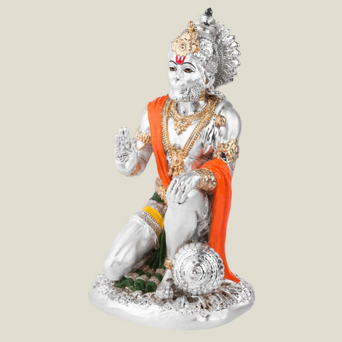 Aashirwad Hanuman Ji- Silver