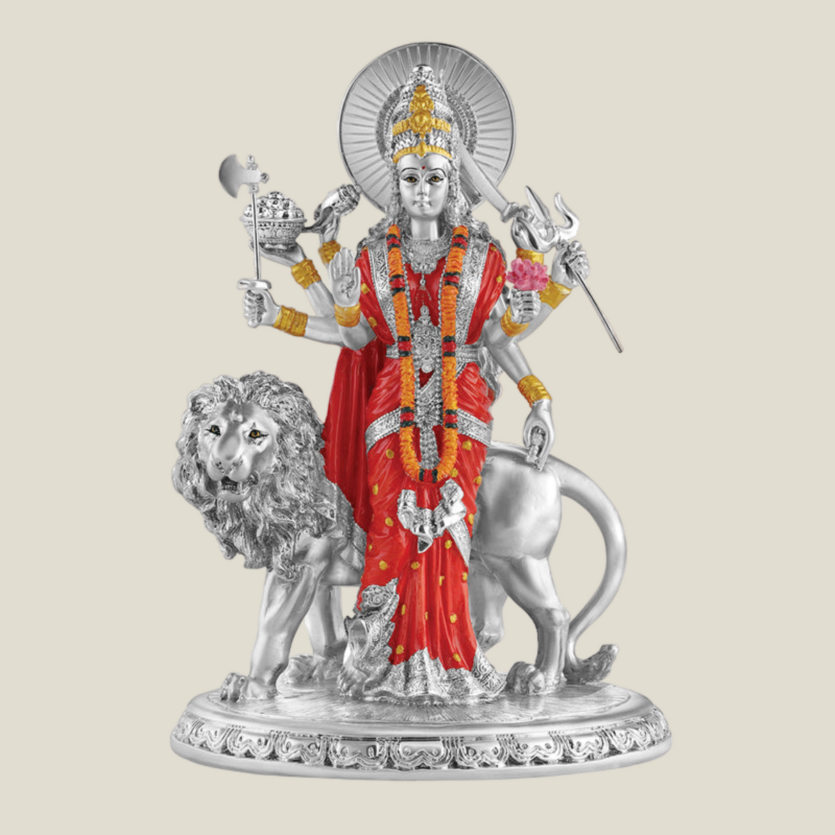 Standing Durga Maa- Colored