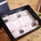 The LuxeLife Crystal Tulip Glass Set