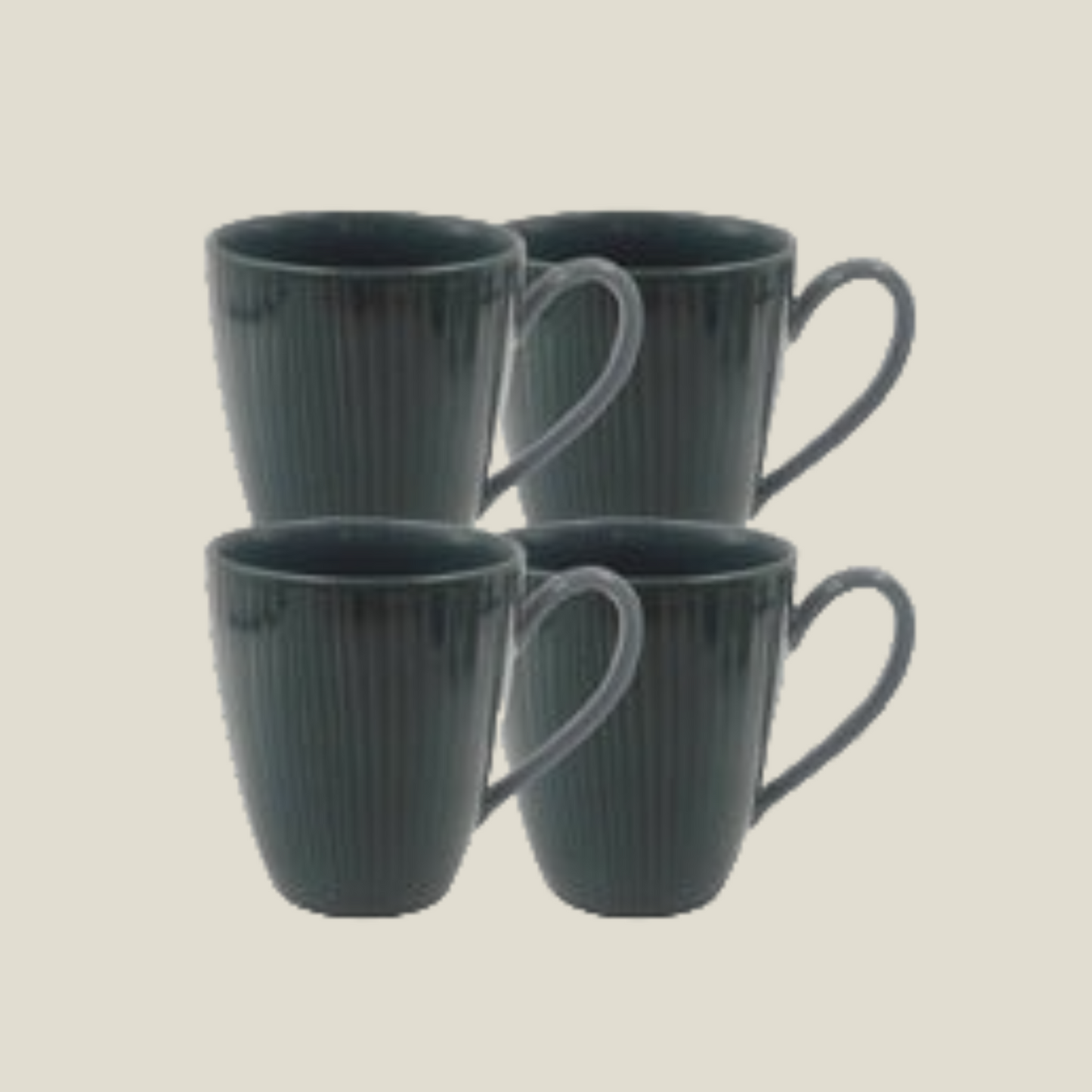 Conifere Teal-4 Pcs Mug