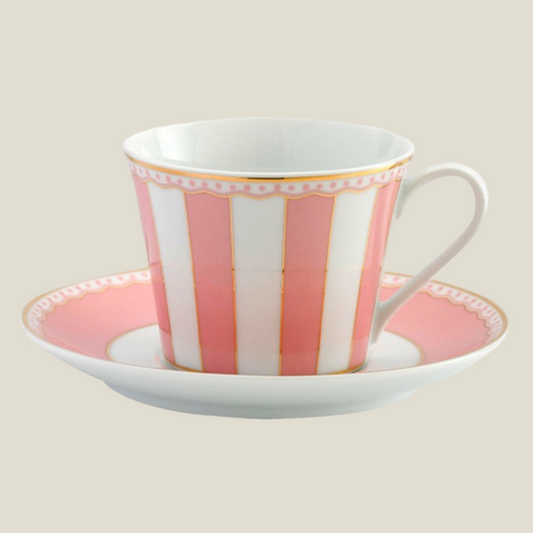 Carnival Pink Cup Saucer