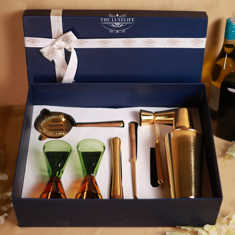 The LuxeLife Premium Cocktail Bar Set