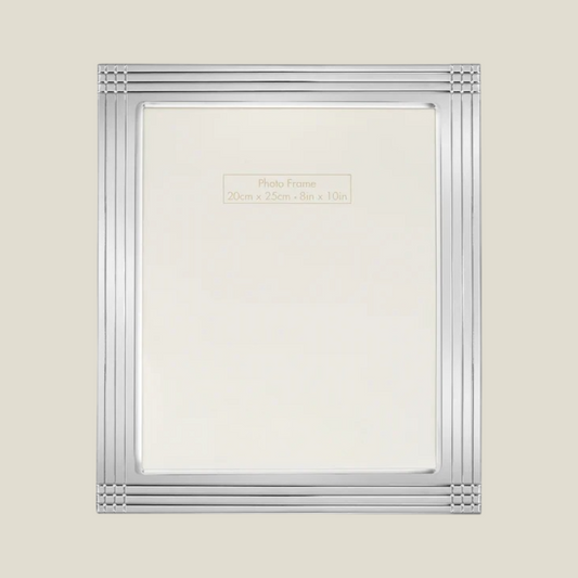 Vintage Ornate Photo Frame Silver