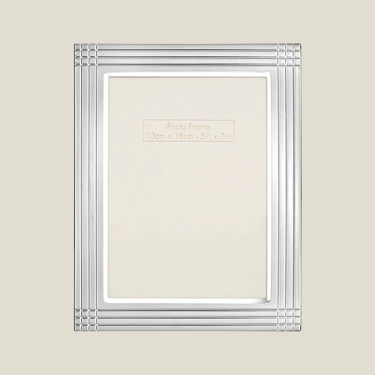 Vintage Ornate Photo Frame Silver
