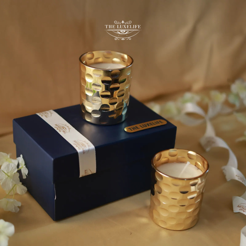 The Golden Glow Candle Set