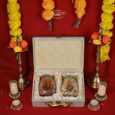 Festive Dry Fruit Gift Box by The Luxelife