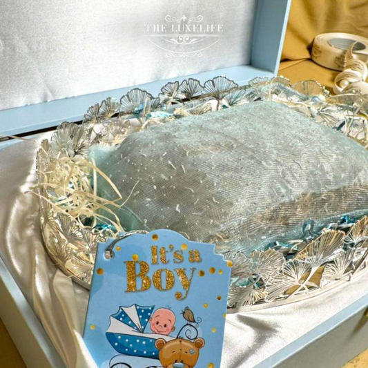 Elegant Baby Boy Celebration Hamper