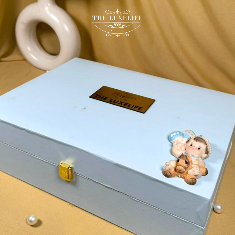 Elegant Baby Boy Celebration Hamper