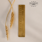Gold finish scale ( 6 inch )