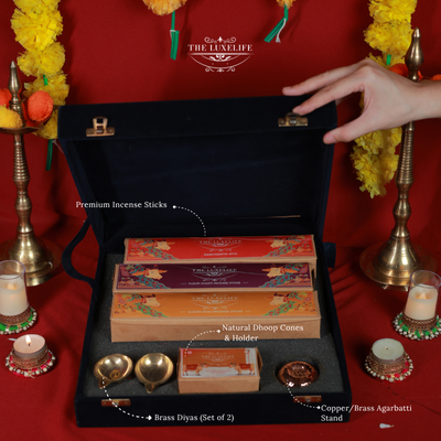 Divine Fragrance & Diya Festive Hamper
