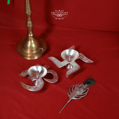 The LuxeLife Om & Swastik Festive Puja Hamper