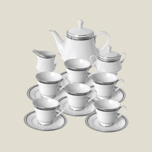 Regent Plat-17 Pcs Tea Set