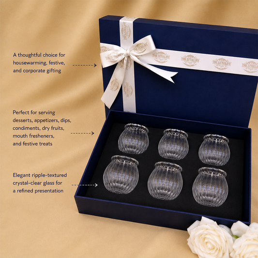 Crystal Ripple Mini Cups