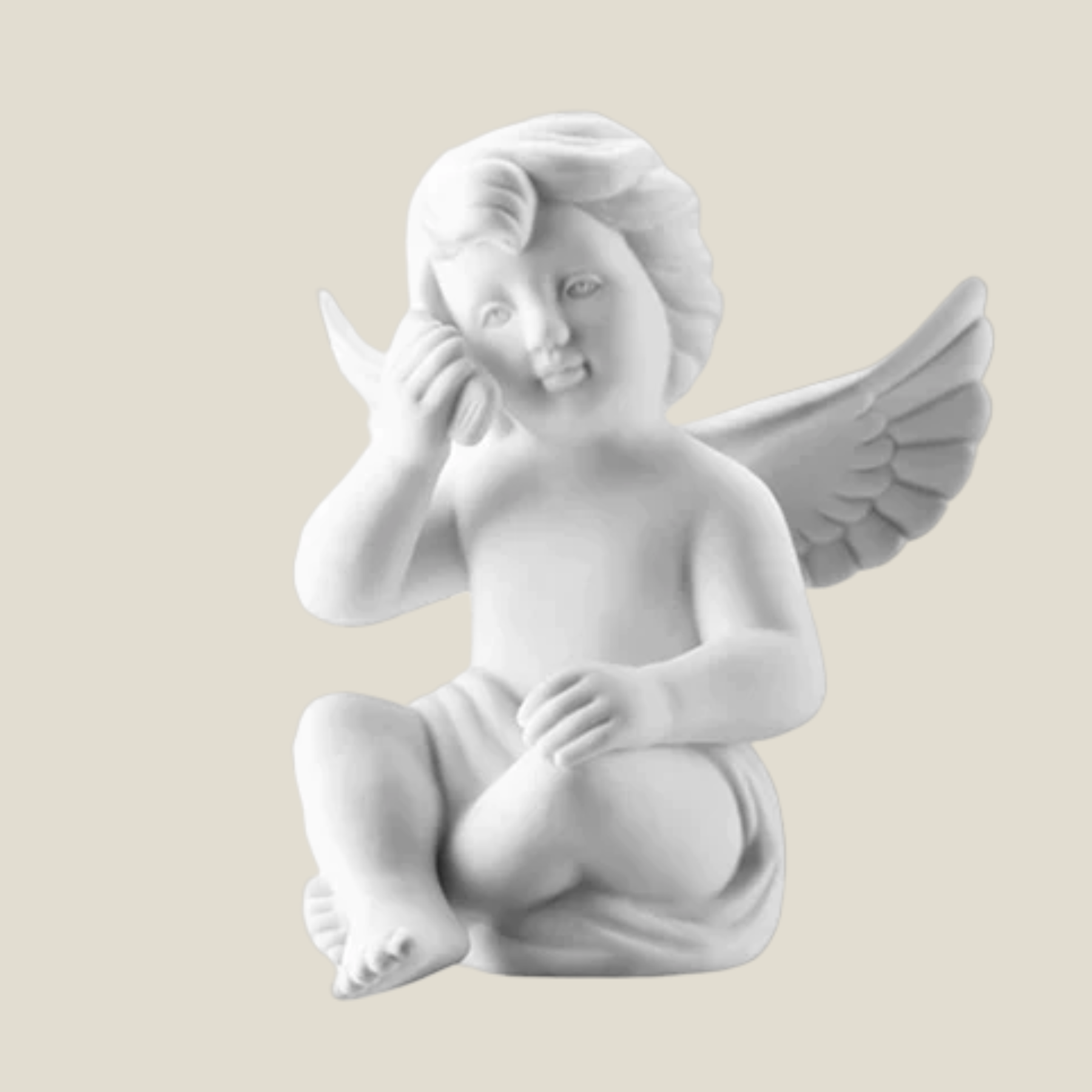 Angel with smartphone - Large