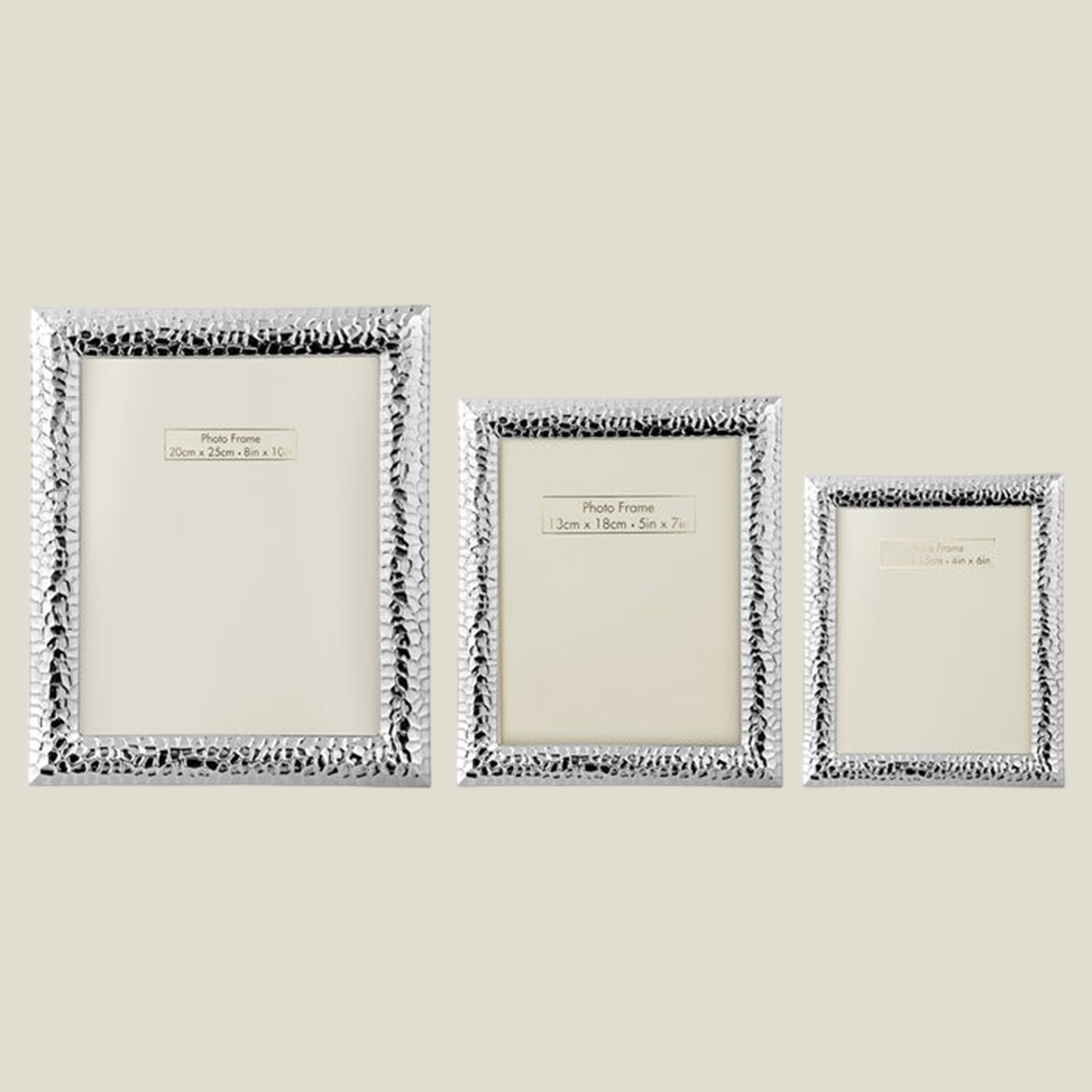 Hammered Design Photo Frame