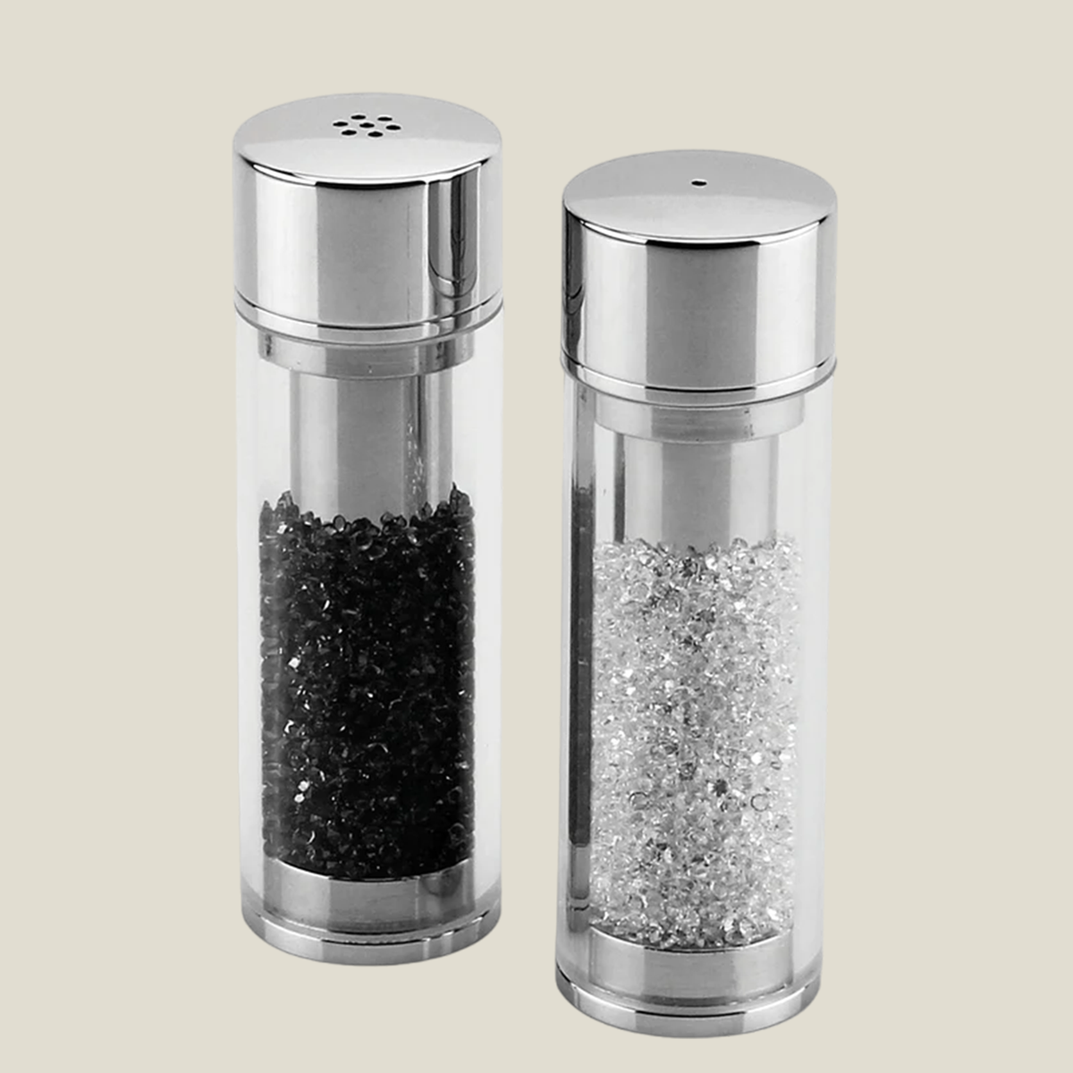 Executive Salt & Pepper Set- Silver