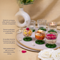 Emerald Ripple Cups