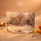 Laxmi Ganesh Silver Frame on Marble